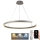 Himmennettävä LED-kattokruunu johdossa LED/100W/230V 3000-6500K halkaisija 80 cm + kauko-ohjaus