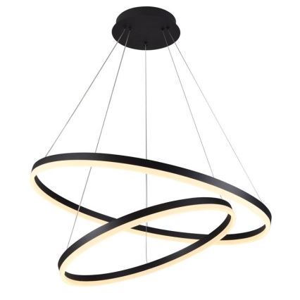 Himmennettävä LED-kattokruunu johdossa LED/100W/230V 3000-6500K halkaisija 80 cm + kauko-ohjaus