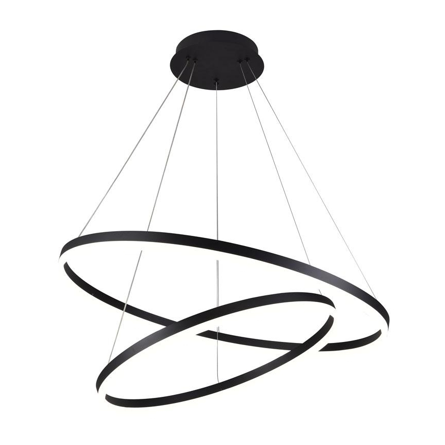 Himmennettävä LED-kattokruunu johdossa LED/100W/230V 3000-6500K halkaisija 80 cm + kauko-ohjaus