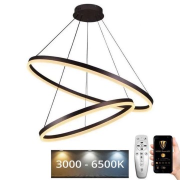 Himmennettävä LED-kattokruunu johdossa LED/100W/230V 3000-6500K + kauko-ohjaus