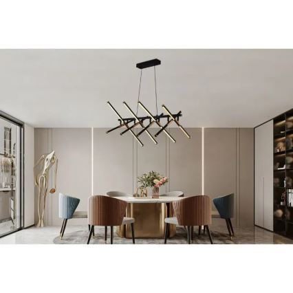 Himmennettävä LED-kattokruunu johdossa LED/100W/230V 3000-6500K + kauko-ohjaus