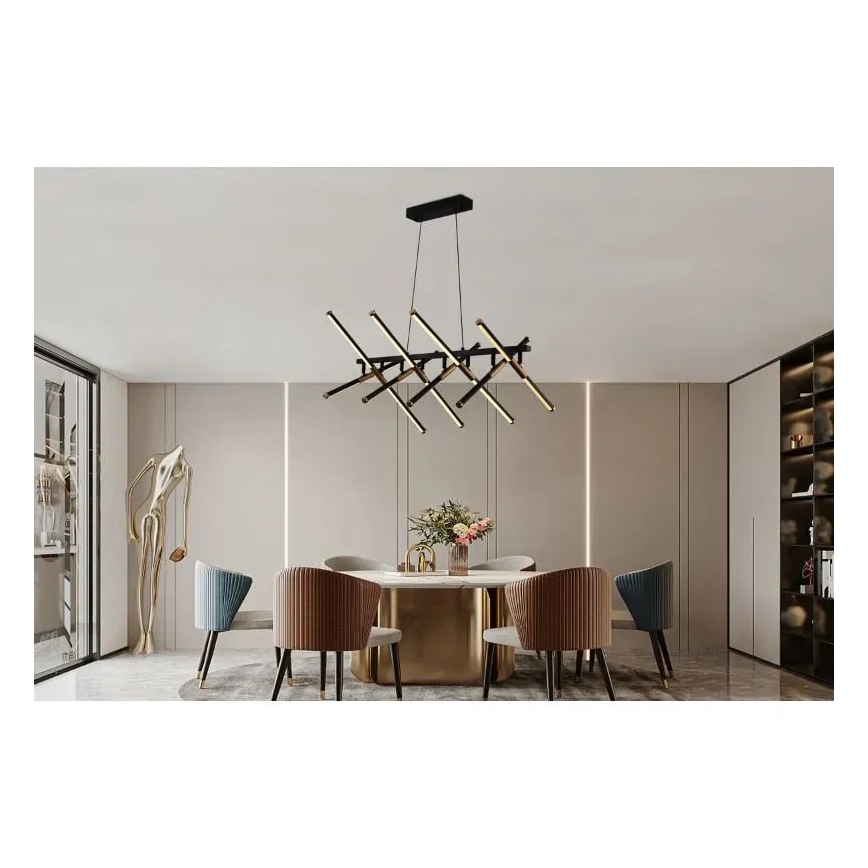 Himmennettävä LED-kattokruunu johdossa LED/100W/230V 3000-6500K + kauko-ohjaus