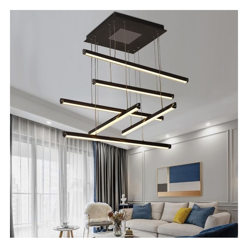 Himmennettävä LED-kattokruunu johdossa LED/100W/230V 3000-6500K + kauko-ohjaus