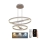 Himmennettävä LED-kattokruunu johdossa LED/100W/230V 3000-6500K + kauko-ohjaus