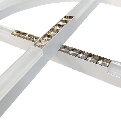Himmennettävä LED-kattokruunu johdossa LED/100W/230V 3000-6500K + kauko-ohjaus