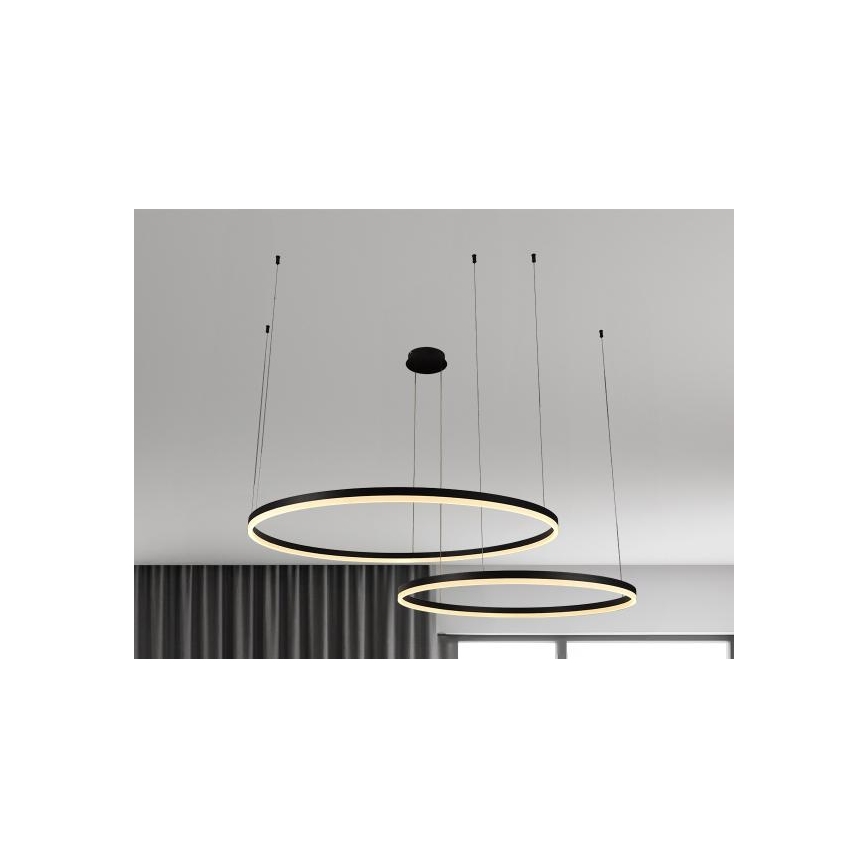 Himmennettävä LED-kattokruunu johdossa LED/100W/230V 3000-6500K + kauko-ohjaus