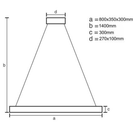 LED Himmennettävä kristalli kattokruunu johdossa LED/100W/230V 3000-6500K kulta + kauko-ohjaus
