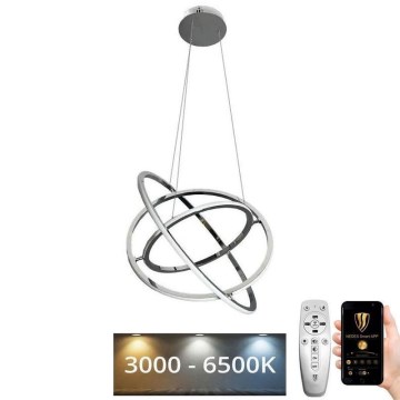Himmennettävä LED-kattokruunu johdossa LED/105W/230V 3000-6500K + kauko-ohjaus
