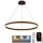 Himmennettävä LED-kattokruunu johdossa LED/110W/230V 3000-6500K + kauko-ohjaus