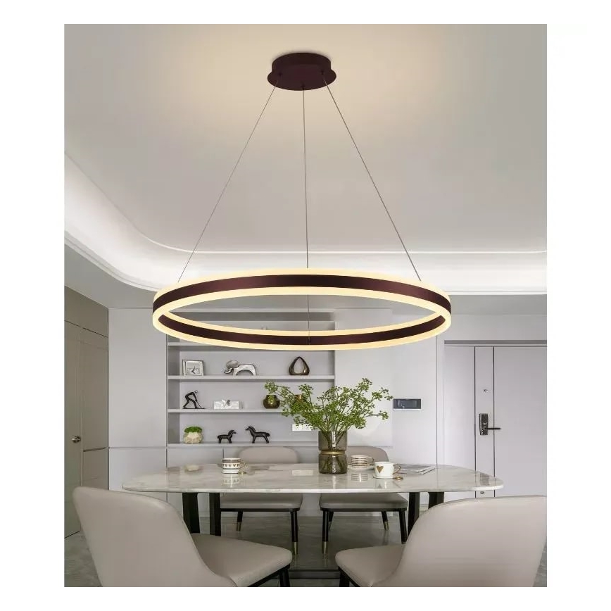 Himmennettävä LED-kattokruunu johdossa LED/110W/230V 3000-6500K + kauko-ohjaus