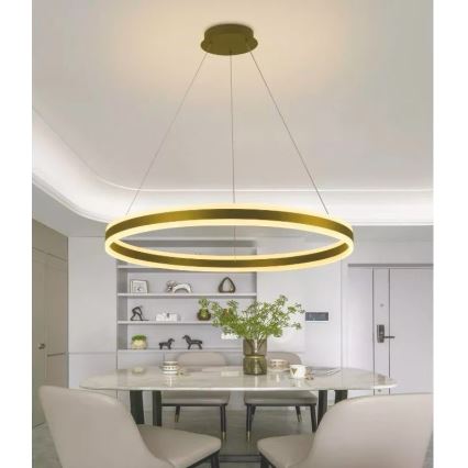 Himmennettävä LED-kattokruunu johdossa LED/110W/230V 3000-6500K + kauko-ohjaus