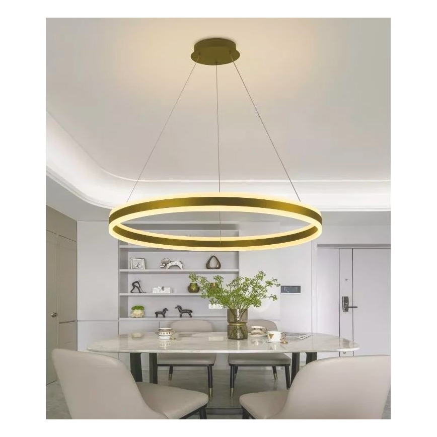 Himmennettävä LED-kattokruunu johdossa LED/110W/230V 3000-6500K + kauko-ohjaus
