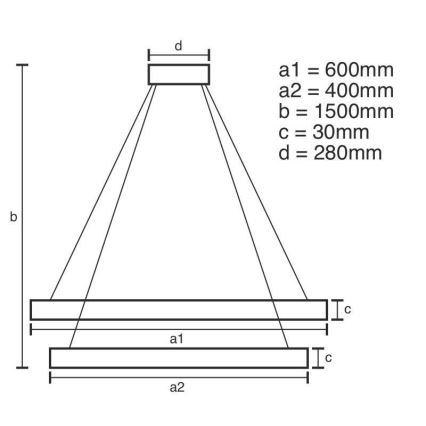 LED Himmennettävä kristalli kattokruunu johdossa LED/115W/230V 3000-6500K hopea + kauko-ohjaus