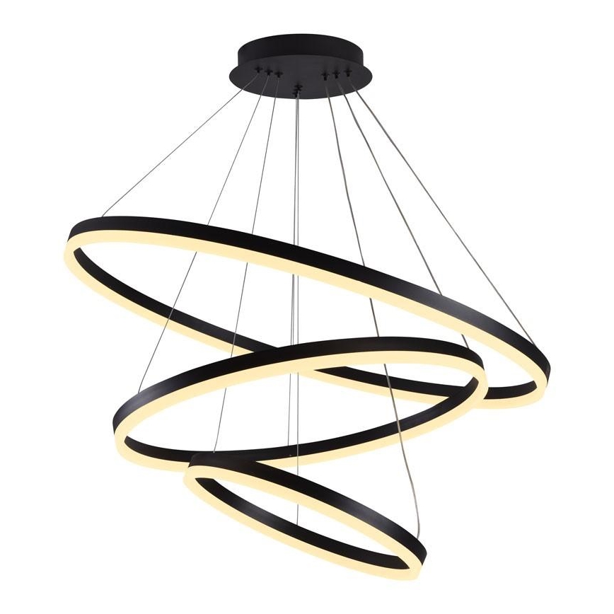 Himmennettävä LED-kattokruunu johdossa LED/125W/230V 3000-6500K halkaisija 80 cm + kauko-ohjaus