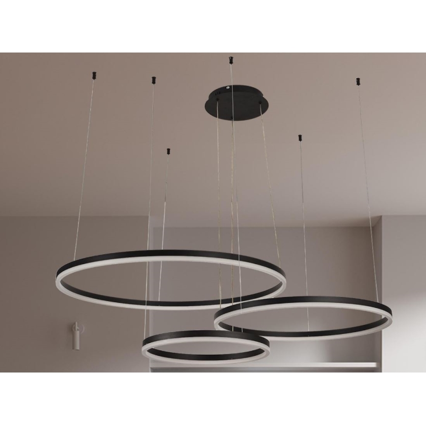 Himmennettävä LED-kattokruunu johdossa LED/125W/230V 3000-6500K + kauko-ohjaus