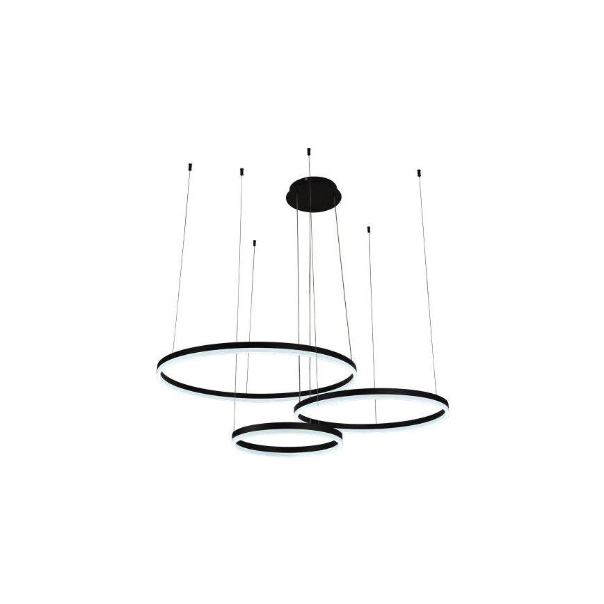Himmennettävä LED-kattokruunu johdossa LED/125W/230V 3000-6500K + kauko-ohjaus