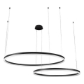 Himmennettävä LED-kattokruunu johdossa LED/128W/230V 3000-6500K + kauko-ohjaus