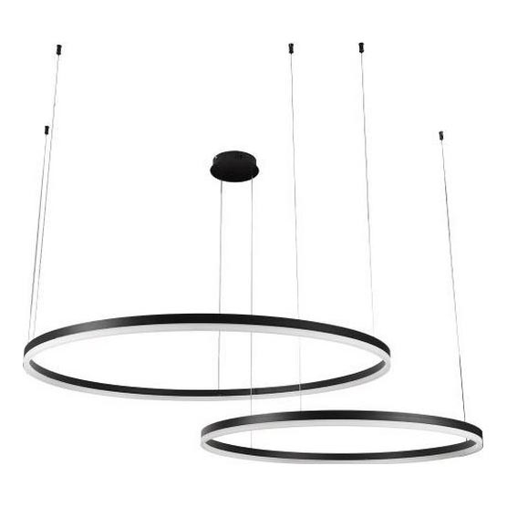 Himmennettävä LED-kattokruunu johdossa LED/128W/230V 3000-6500K + kauko-ohjaus