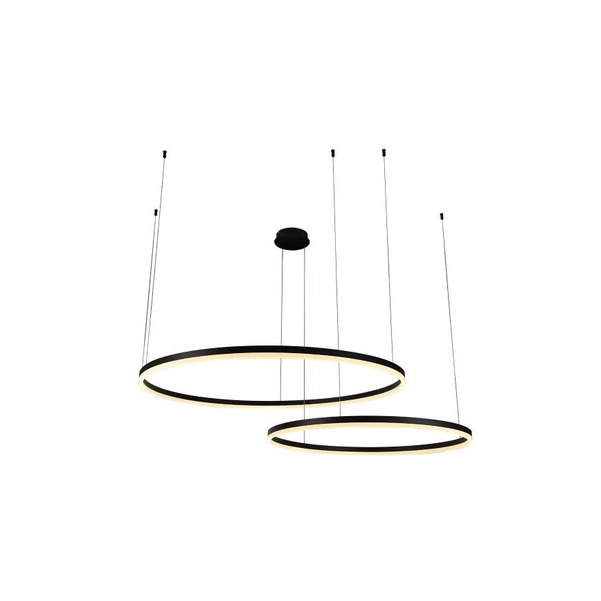 Himmennettävä LED-kattokruunu johdossa LED/128W/230V 3000-6500K + kauko-ohjaus