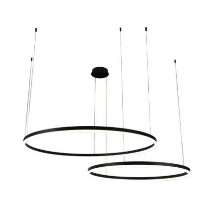 Himmennettävä LED-kattokruunu johdossa LED/128W/230V 3000-6500K + kauko-ohjaus