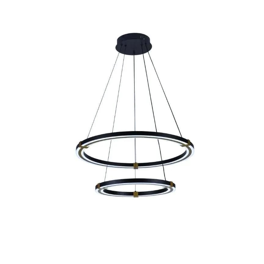 Himmennettävä LED-kattokruunu johdossa LED/130W/230V 3000-6500K + kauko-ohjaus