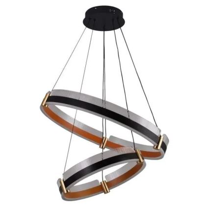 Himmennettävä LED-kattokruunu johdossa LED/140W/230V 3000-6500K + kauko-ohjaus