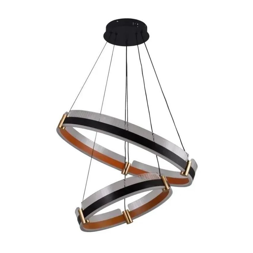 Himmennettävä LED-kattokruunu johdossa LED/140W/230V 3000-6500K + kauko-ohjaus