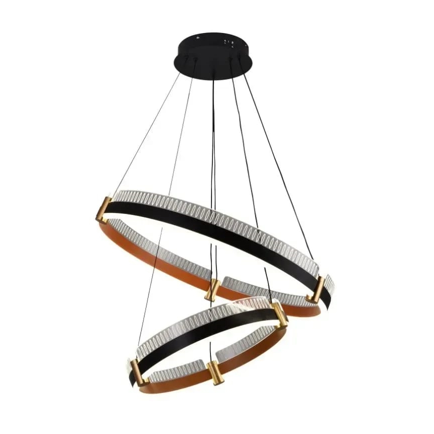 Himmennettävä LED-kattokruunu johdossa LED/140W/230V 3000-6500K + kauko-ohjaus