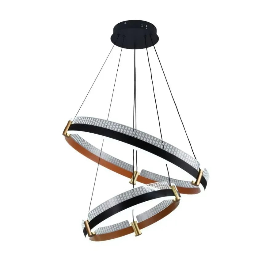 Himmennettävä LED-kattokruunu johdossa LED/140W/230V 3000-6500K + kauko-ohjaus