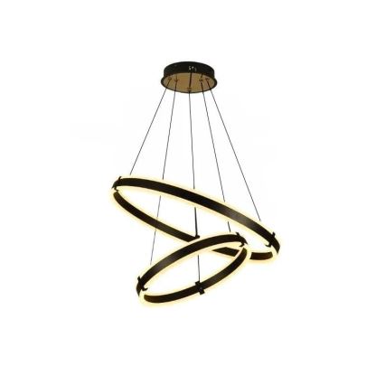 Himmennettävä LED-kattokruunu johdossa LED/140W/230V 3000-6500K + kauko-ohjaus