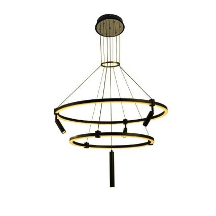 Himmennettävä LED-kattokruunu johdossa LED/140W/230V 3000-6500K + kauko-ohjaus
