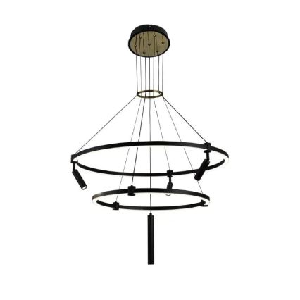 Himmennettävä LED-kattokruunu johdossa LED/140W/230V 3000-6500K + kauko-ohjaus