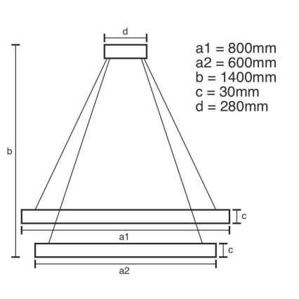 LED Himmennettävä kristalli kattokruunu johdossa LED/160W/230V 3000-6500K hopea + kauko-ohjaus