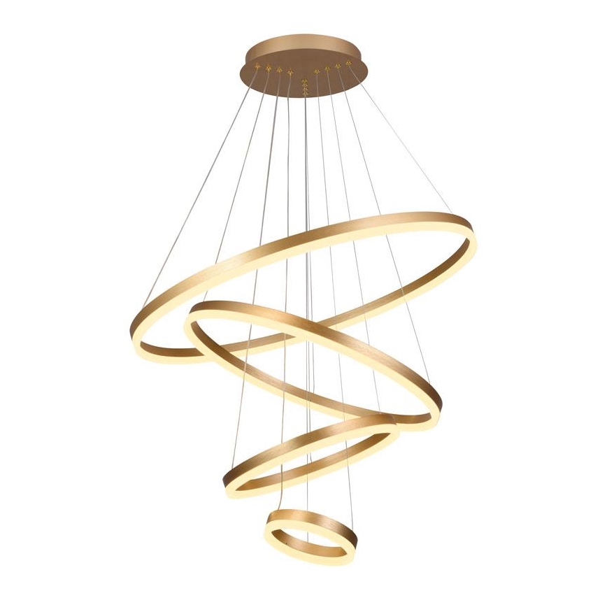 Himmennettävä LED-kattokruunu johdossa LED/165W/230V 3000-6500K halkaisija 80 cm + kauko-ohjaus