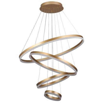 Himmennettävä LED-kattokruunu johdossa LED/165W/230V 3000-6500K halkaisija 80 cm + kauko-ohjaus