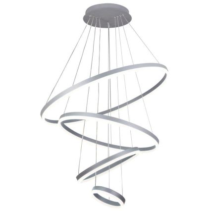 Himmennettävä LED-kattokruunu johdossa LED/165W/230V 3000-6500K halkaisija 80 cm + kauko-ohjaus