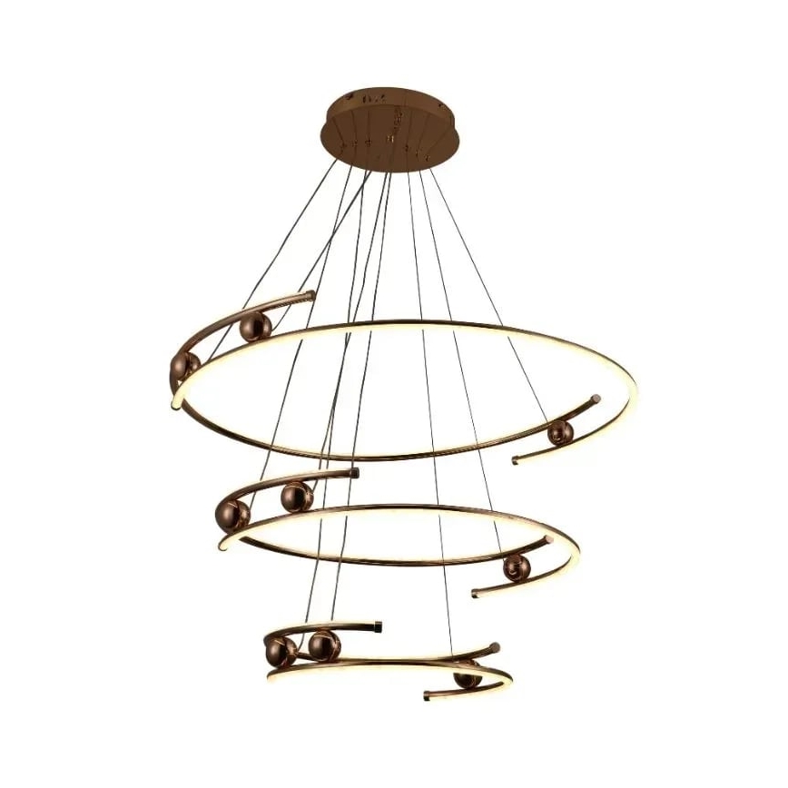 Himmennettävä LED-kattokruunu johdossa LED/170W/230V 3000-6500K halkaisija 80 cm + kauko-ohjaus