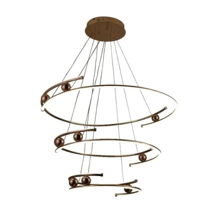 Himmennettävä LED-kattokruunu johdossa LED/170W/230V 3000-6500K halkaisija 80 cm + kauko-ohjaus