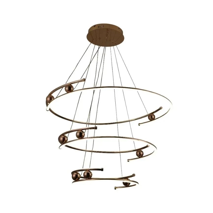Himmennettävä LED-kattokruunu johdossa LED/170W/230V 3000-6500K halkaisija 80 cm + kauko-ohjaus
