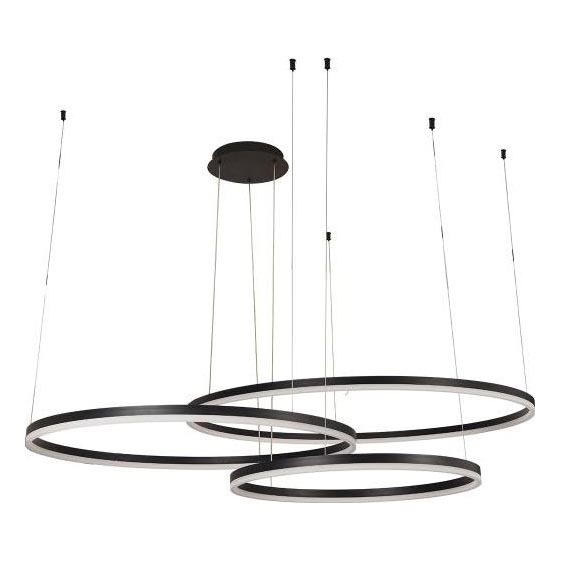 Himmennettävä LED-kattokruunu johdossa LED/170W/230V 3000-6500K + kauko-ohjaus