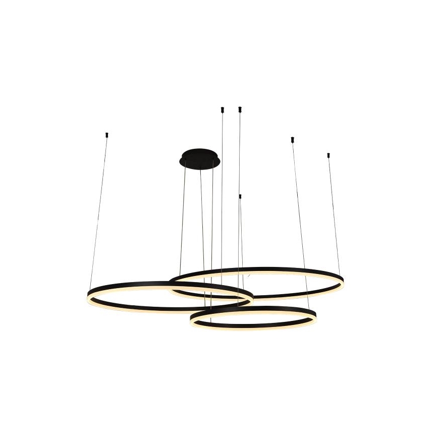 Himmennettävä LED-kattokruunu johdossa LED/170W/230V 3000-6500K + kauko-ohjaus