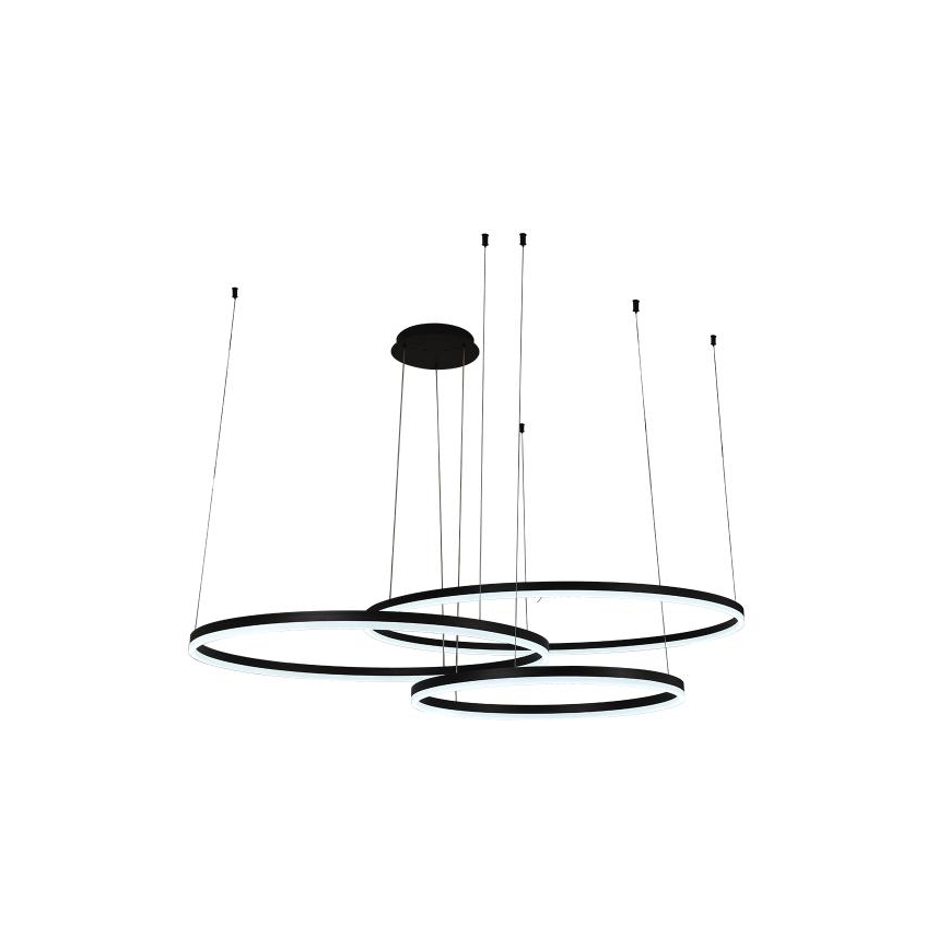 Himmennettävä LED-kattokruunu johdossa LED/170W/230V 3000-6500K + kauko-ohjaus