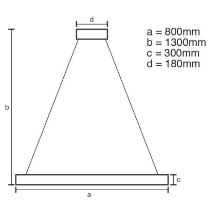 LED Himmennettävä kristalli kattokruunu johdossa LED/175W/230V 3000-6500K kulta + kauko-ohjaus