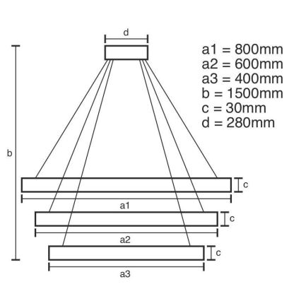 LED Himmennettävä kristalli kattokruunu johdossa LED/210W/230V 3000-6500K hopea + kauko-ohjaus