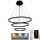 Himmennettävä LED-kattokruunu johdossa LED/235W/230V 3000-6500K + kauko-ohjaus