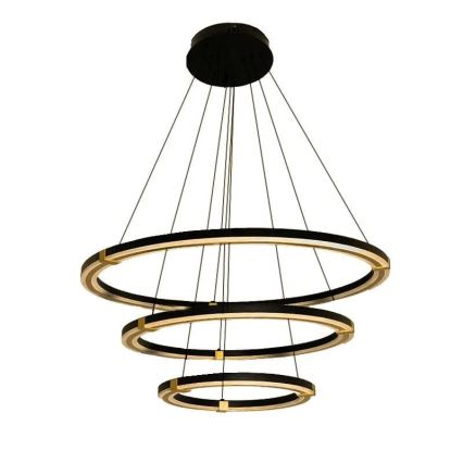 Himmennettävä LED-kattokruunu johdossa LED/235W/230V 3000-6500K + kauko-ohjaus