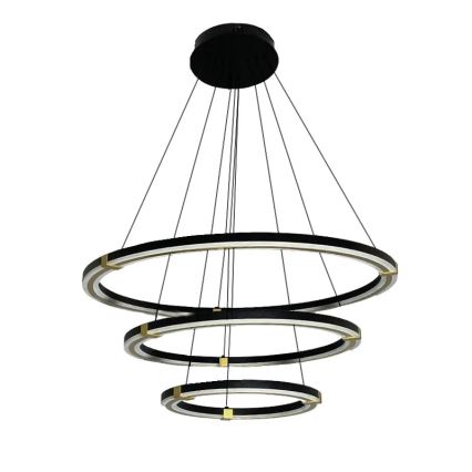 Himmennettävä LED-kattokruunu johdossa LED/235W/230V 3000-6500K + kauko-ohjaus