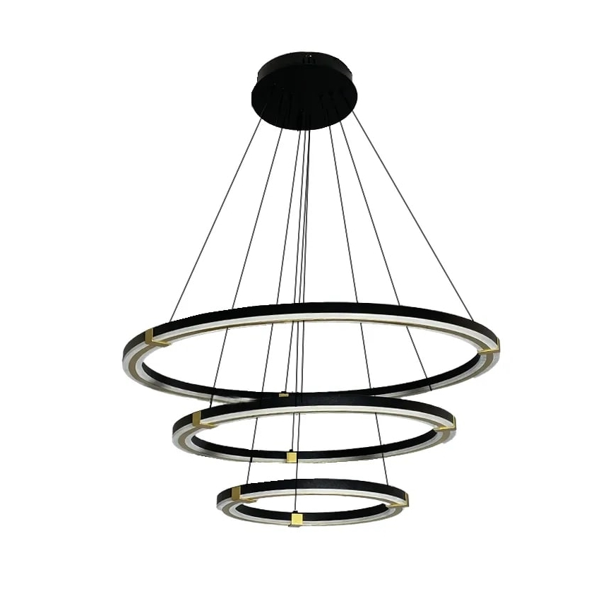 Himmennettävä LED-kattokruunu johdossa LED/235W/230V 3000-6500K + kauko-ohjaus