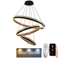 Himmennettävä LED-kattokruunu johdossa LED/240W/230V 3000-6500K + kauko-ohjaus