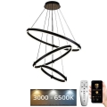 Himmennettävä LED-kattokruunu johdossa LED/250W/230V 3000-6500K + kauko-ohjaus